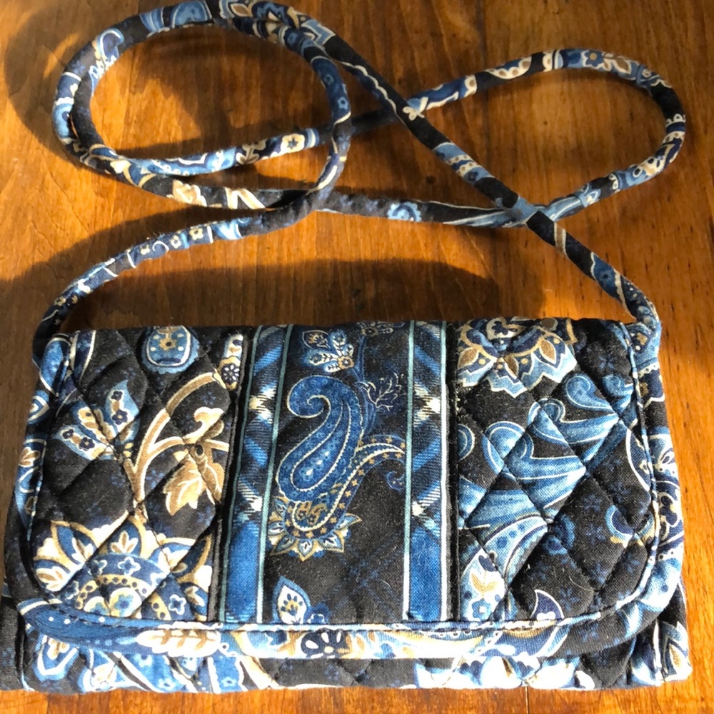 Vera Bradley crossbody wallet